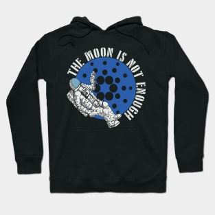 Blockchain Cardano to the moon crypto currency Hoodie
